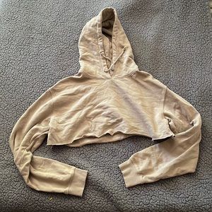 Cropped hoodie